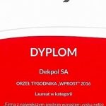 Dekpol wyróżniony tytułem Orły Tygodnika „Wprost” 2016