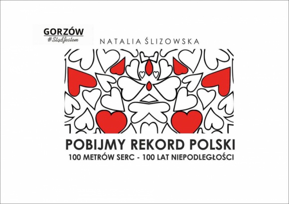 Pracownia Natalii Ślizowskiej stworzy rekordową linię z serc BIZNES, Firma - Pracownia Natalii Ślizowskiej podejmie się oficjalnej próby ustanowienia Rekordu Polski na najdłuższą linię z wyszywanych serc. Wszystko w ramach hucznych obchodów 100-lecia odzyskania przez Polskę Niepodległości.