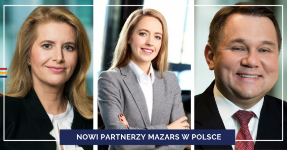 Mazars powołuje trzech nowych partnerów w Polsce