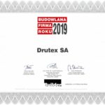 Drutex z tytułem BUDOWLANA FIRMA ROKU